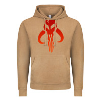 Vintage Camel Mando Mythosaur Skull Sticker Vintage Hoodie - longCreatives