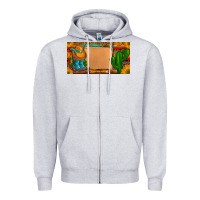 Heather Grey custom cowboy boots aztec sunflowers leopard license plate Zipper Hoodie - Artiststas