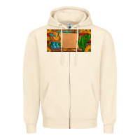 Sandshell custom cowboy boots aztec sunflowers leopard license plate Zipper Hoodie - Artiststas