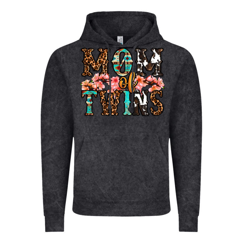 Mom Of Twins Vintage Hoodie by OliviaCreatesArt | Teevron