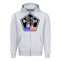 9-11 We Will Never Forget Zipper Hoodie | Teevron