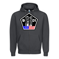Smoke 9-11 We Will Never Forget Zipper Hoodie - longCreatives