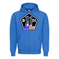 True Royal 9-11 We Will Never Forget Zipper Hoodie - longCreatives