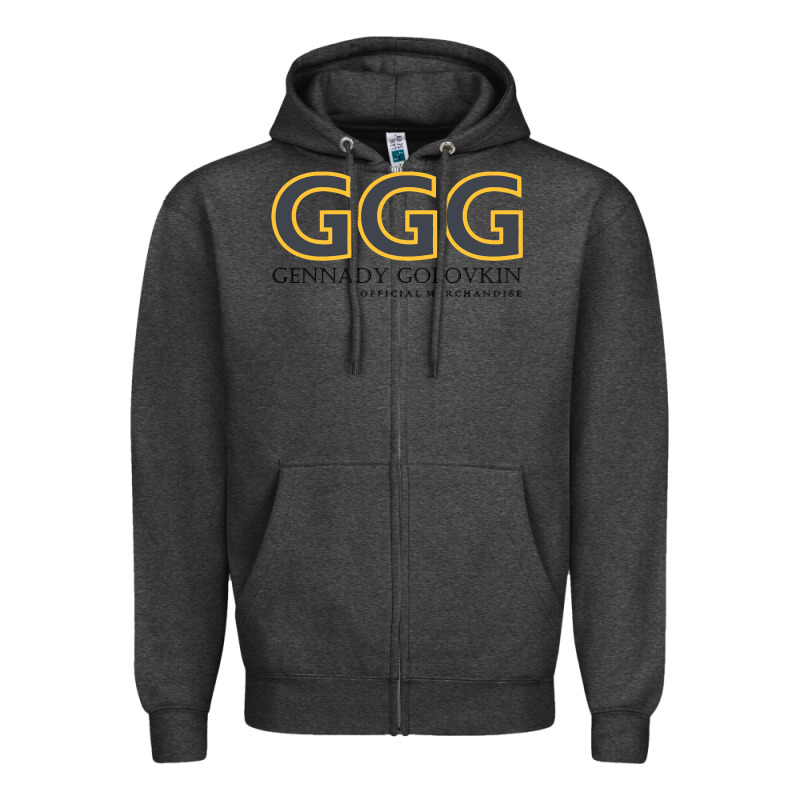 Gennady Golovkin - Official Merchandise Zipper Hoodie by longCreatives | Teevron