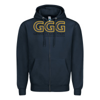 Navy GENNADY GOLOVKIN - Official Merchandise Zipper Hoodie - longCreatives