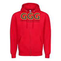 Red GENNADY GOLOVKIN - Official Merchandise Zipper Hoodie - longCreatives