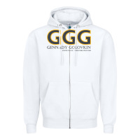 White GENNADY GOLOVKIN - Official Merchandise Zipper Hoodie - longCreatives