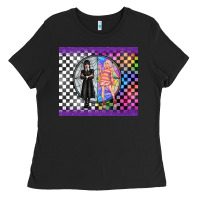Black gothic girl horror family Ladies Tee - TumblerDesignByShophia