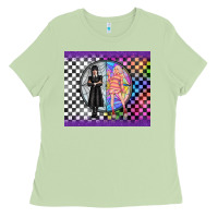Matcha gothic girl horror family Ladies Tee - TumblerDesignByShophia
