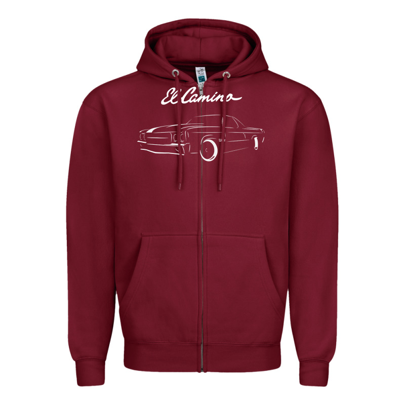 El Camino Zipper Hoodie by longCreatives | Teevron