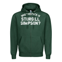 Sports Green who the fuck is sturgill simpson Zipper Hoodie - longCreatives