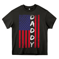 Asphalt Daddy American Flag Heavy Core Tee - Bettercallsaul