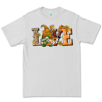 Dove Grey Love Gnome Premium Tee - texasbilliewilder