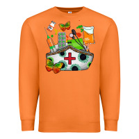 Carrot nurse   juneteenth Premium Sweatshirt - AdoDesignShop