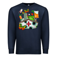Navy nurse   juneteenth Premium Sweatshirt - AdoDesignShop