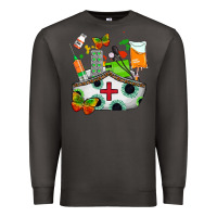 Smoke nurse   juneteenth Premium Sweatshirt - AdoDesignShop