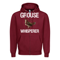Ruffed Grouse Hunting Bird Spruce Grouse Zipper Hoodie | Teevron