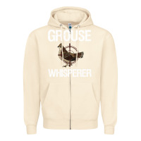 Sandshell Ruffed Grouse Hunting Bird Spruce Grouse Zipper Hoodie - longCreatives