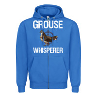 True Royal Ruffed Grouse Hunting Bird Spruce Grouse Zipper Hoodie - longCreatives