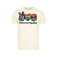 Vintage Arctic Peace love equality LGBT+ Vintage Tee - CowGirlArtShop