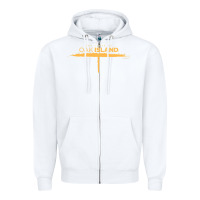 White The Curse of Oak Island Comfortable Short Sleeve Zipper Hoodie - longCreatives