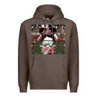 Coffee Little Miss Premium Hoodie - CowhideDigitalArt
