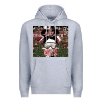Heather Grey Little Miss Premium Hoodie - CowhideDigitalArt