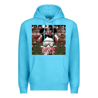 Ocean Blue Little Miss Premium Hoodie - CowhideDigitalArt