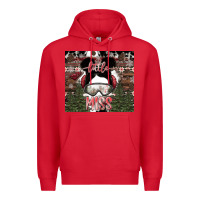 Red Little Miss Premium Hoodie - CowhideDigitalArt