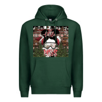 Sports Green Little Miss Premium Hoodie - CowhideDigitalArt