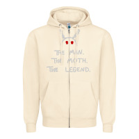 Sandshell The Man The Moth The Legend Mothman Zipper Hoodie - longCreatives