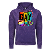 Cloud Purple gay af Vintage Hoodie - OliviaCreatesArt