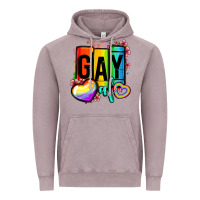 Vintage Zinc gay af Vintage Hoodie - OliviaCreatesArt