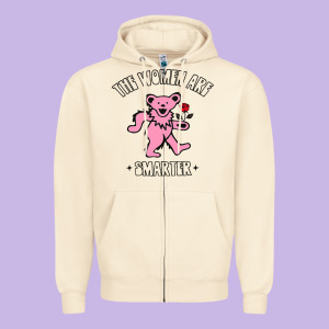 The Women Are Dancing Bear Smarter Zipper Hoodie Designed By Longcreatives