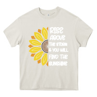 Cream Rise Above The Storm You Will F and The Sunshine Heavy Core Tee - Bettercallsaul