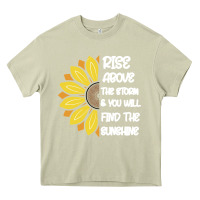 Mossy Rise Above The Storm You Will F and The Sunshine Heavy Core Tee - Bettercallsaul