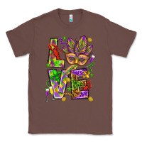 Chestnut Mardi Gras love Classic Tee - HowdyJamesFarm