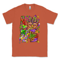 Copper Mardi Gras love Classic Tee - HowdyJamesFarm