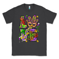 Smoke Mardi Gras love Classic Tee - HowdyJamesFarm