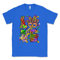 True Royal Mardi Gras love Classic Tee - HowdyJamesFarm