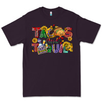 Plum Tacos and tequila Premium Tee - NancyCooperArtShop