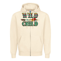Sandshell wild chıld serape sunflower and gemstone with arrow Zipper Hoodie - Artiststas