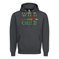 Smoke wild chıld serape sunflower and gemstone with arrow Zipper Hoodie - Artiststas