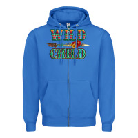 True Royal wild chıld serape sunflower and gemstone with arrow Zipper Hoodie - Artiststas