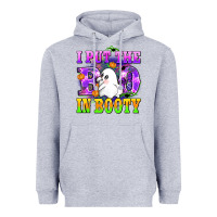 Heather Grey i put the in booty Heavyweight Hoodie - AdoDesignShop