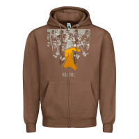 Chestnut kill bill Zipper Hoodie - longCreatives