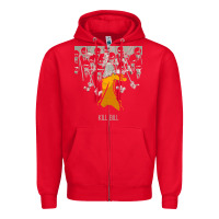 Red kill bill Zipper Hoodie - longCreatives