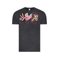 Vintage Black peace love nursing Vintage Tee - CowGirlArtShop