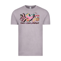 Vintage Zinc peace love nursing Vintage Tee - CowGirlArtShop