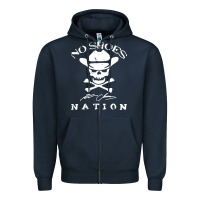 Navy kenny chesney, no shoes nation vintage Zipper Hoodie - longCreatives